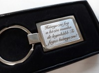 Kulcstartó - téglalap