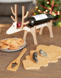 Bambusz fakanál - karácsonyfa kivágással