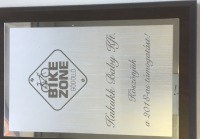 Plakett - ezüst - 15x20cm