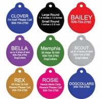 Kutyabiléta: kör alakú - ezüst